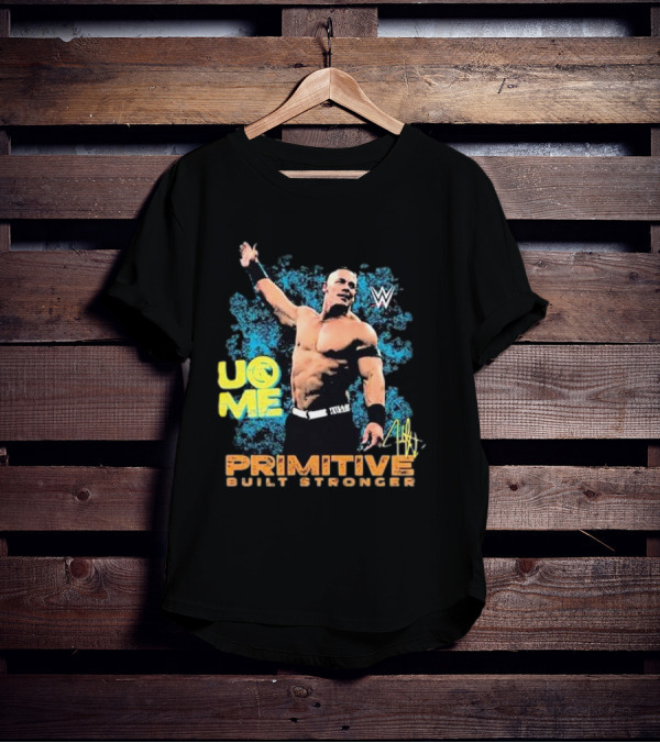 WWE Cena U Me Primitive Built Stronger T-Shirt