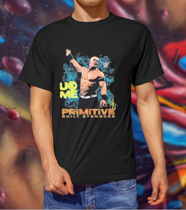 WWE Cena U Me Primitive Built Stronger T-Shirt