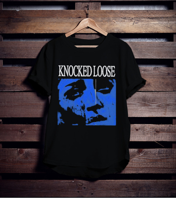 KNOCKED LOOSE Blue Face T-Shirt