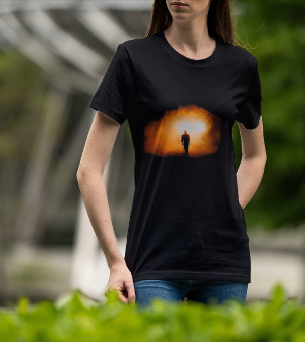 Nico Santos Would I Lie To You Silhouette In Fiery Sunset Glow T-Shirt