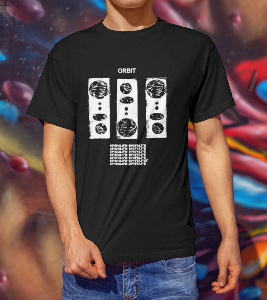 ORBIT Coordinates Abstract T-Shirt