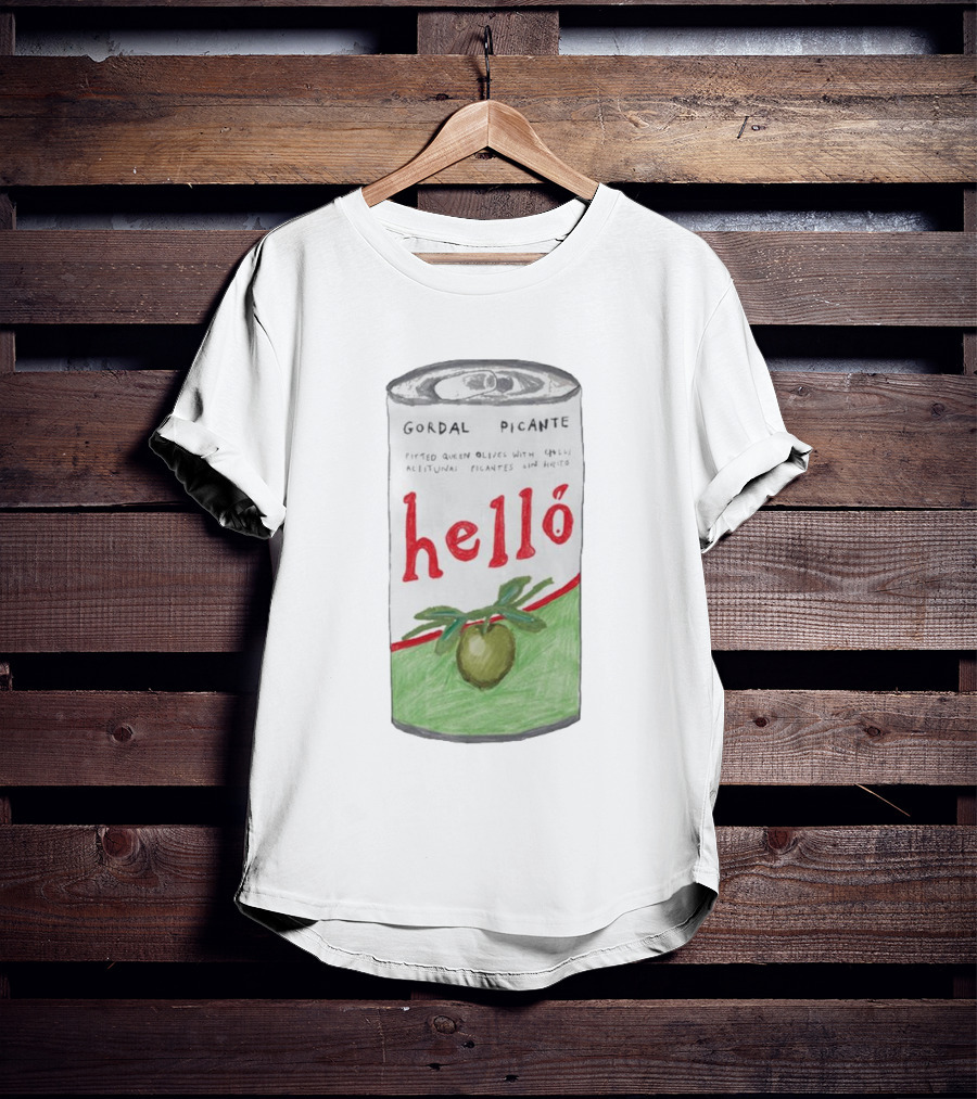 Helló Gordal Picante Pitted Queen Olives With Chili T-Shirt