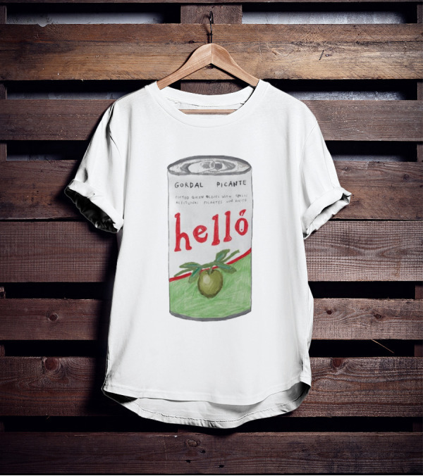 Helló Gordal Picante Pitted Queen Olives With Chili T-Shirt