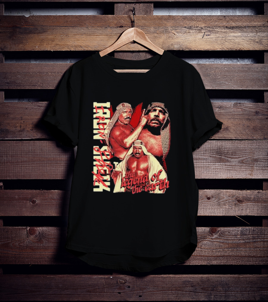 Iron Sheik The Legend Of The Earth Wrestling T-Shirt