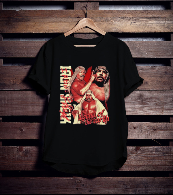 Iron Sheik The Legend Of The Earth Wrestling T-Shirt
