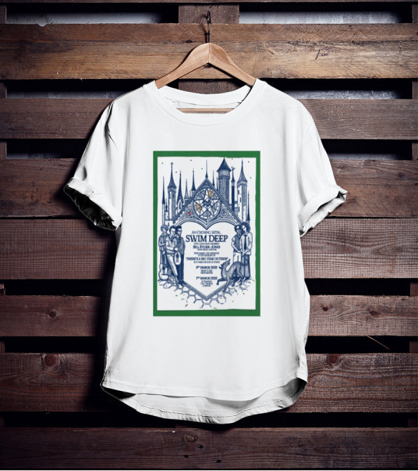 An Evening With Swim Deep Bill Ryder-Jones St Pancras Old Church London 7 March 2025 T-Shirt