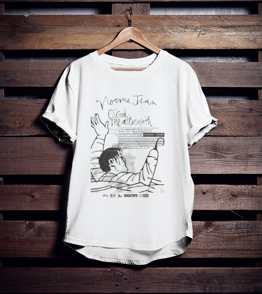 Norma Jean O'God The Aftermath Argatnmi Album Artwork T-Shirt