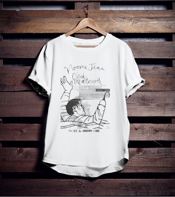 Norma Jean O'God The Aftermath Argatnmi Album Artwork T-Shirt