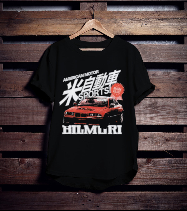 American Motor Bilmuri More Fast Sports Car Racing T-Shirt