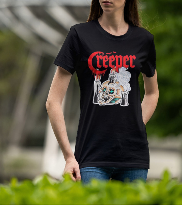 Creeper Skull Candle More Than Death Friday 13th T-Shirt