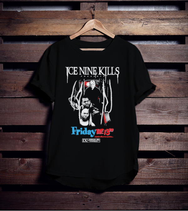 Ice Nine Kills Presents Friday The 13th Jason Lives Horror Icon T-Shirt