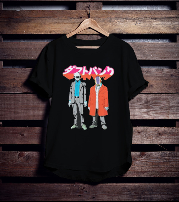 Daft Punk Interstella 5555 キャメオ T-Shirt