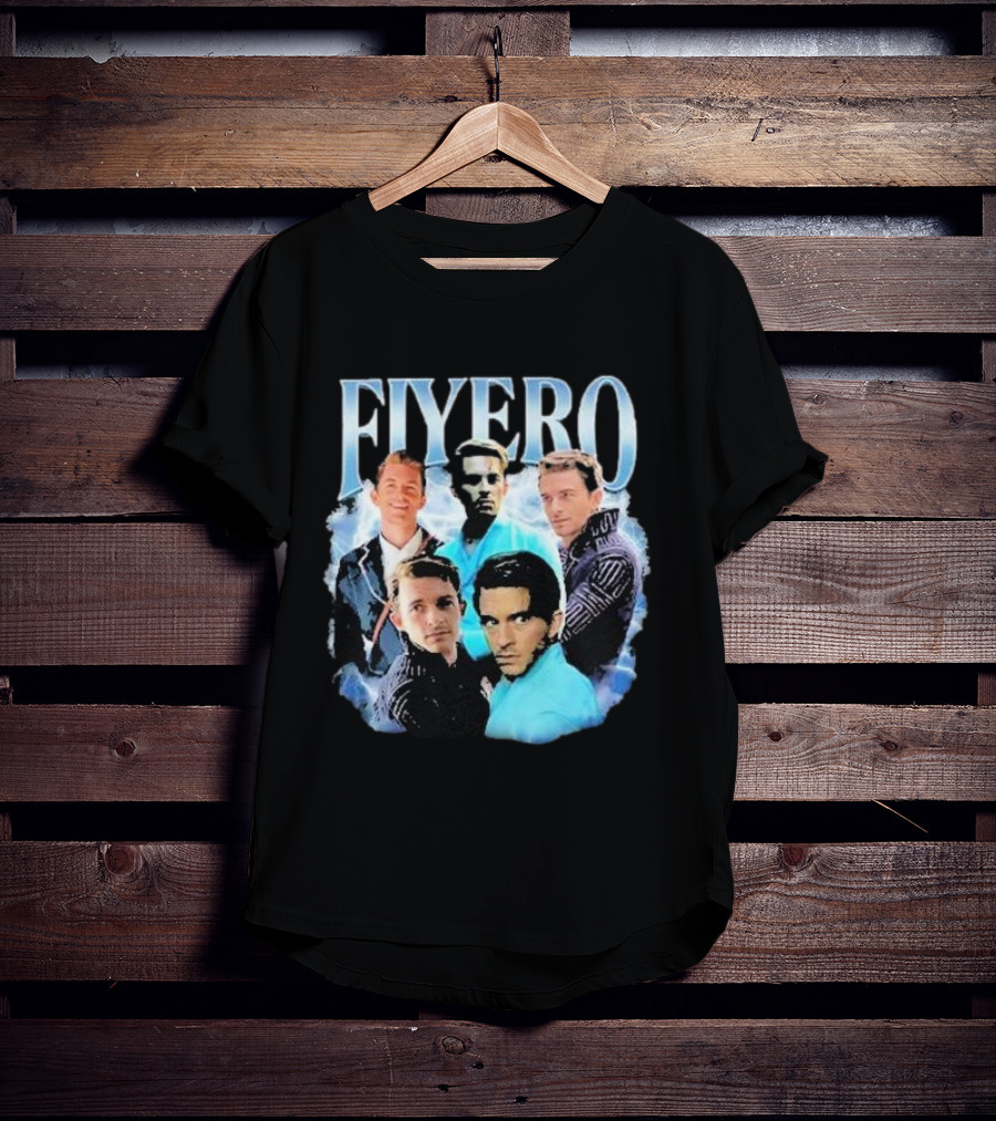 Jonathan Bailey Fiyero Wicked Fans Collage T-Shirt