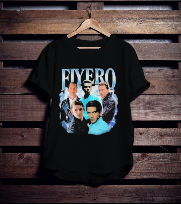 Jonathan Bailey Fiyero Wicked Fans Collage T-Shirt