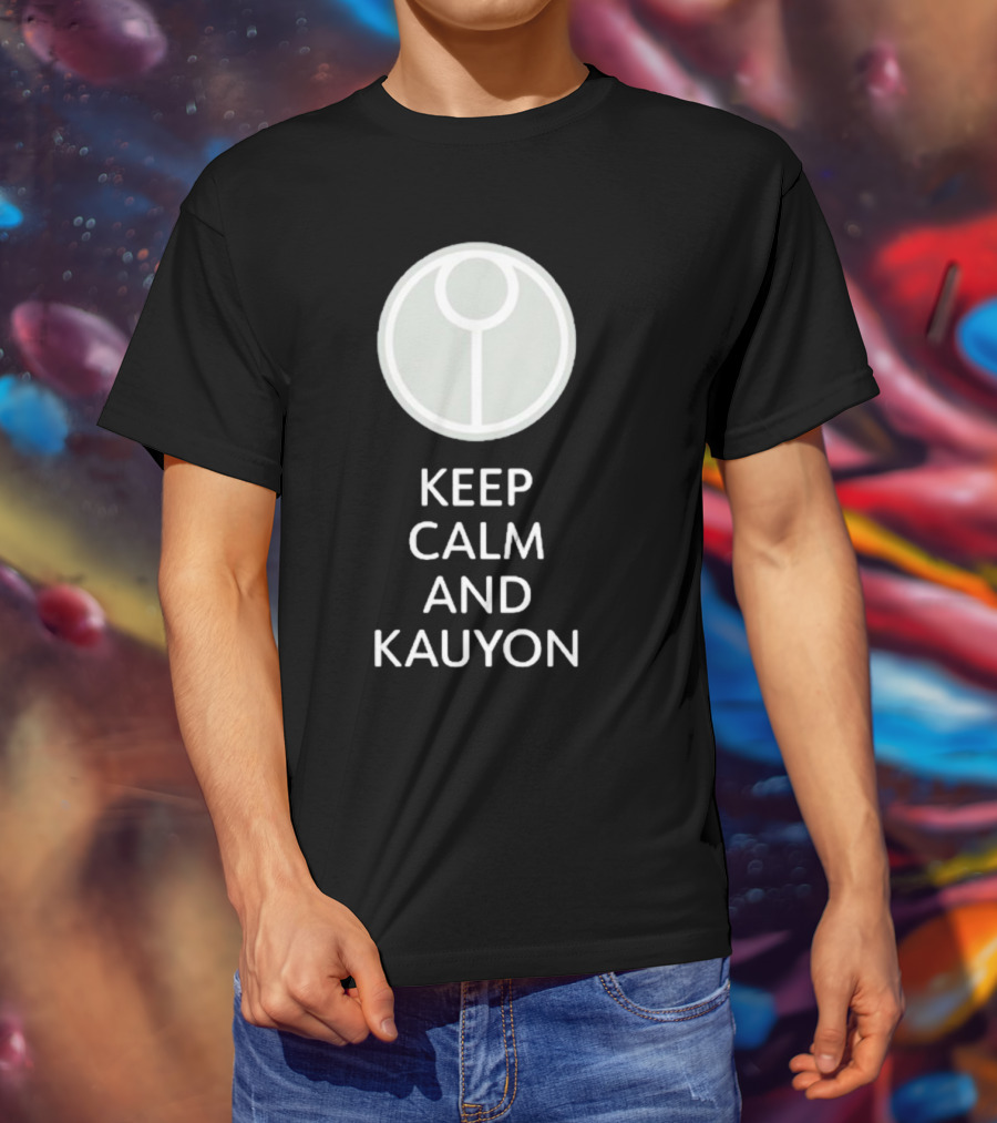 Keep Calm And Kauyon Tau Symbol Gaming Fandom T-Shirt