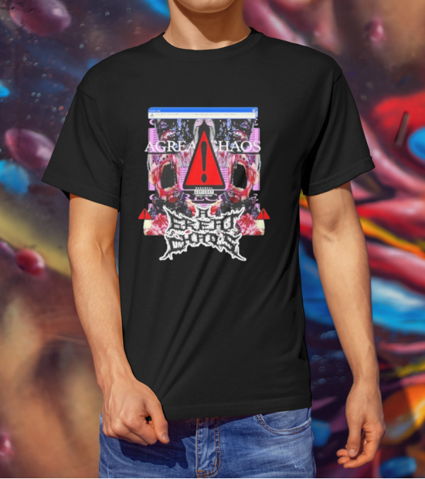 Ken Carson A Great Chaos Pink Error Warning T-Shirt