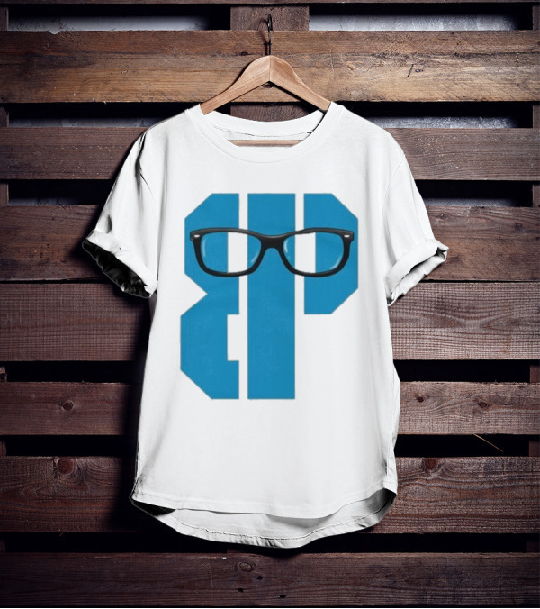 Projects X Weezer Framed Blue Block With Glasses T-Shirt