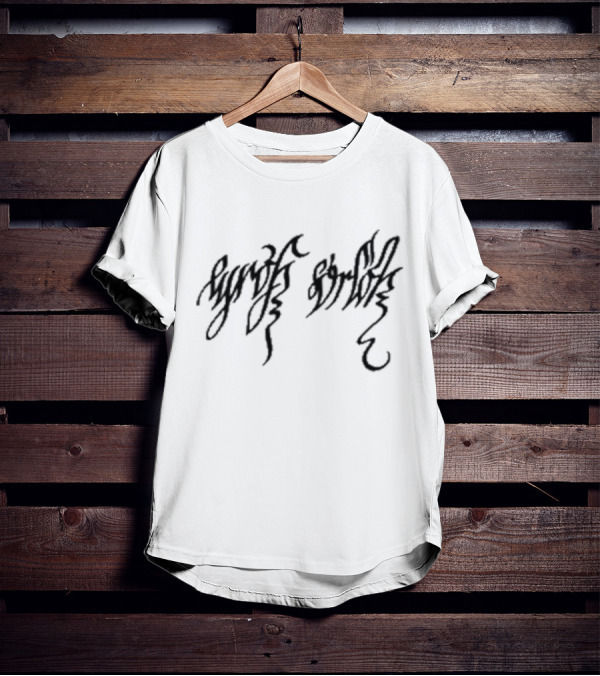 Nosferatu Orlok Stylized Script T-Shirt