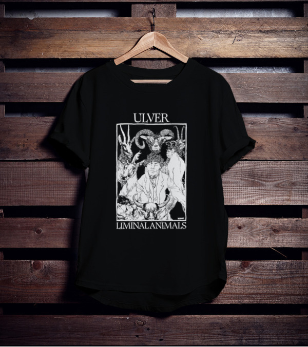 Ulver Liminal Animals Intricate Illustration Mystical Creatures T-Shirt