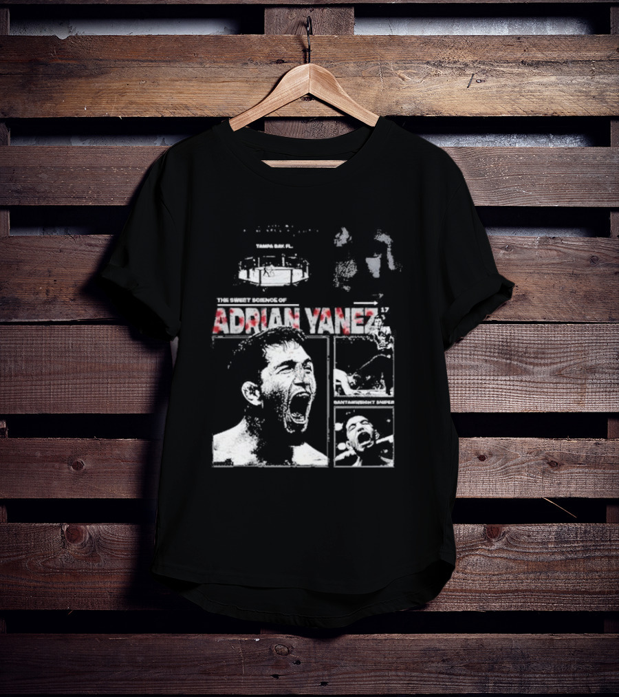 Tampa Bay FL The Sweet Science Of Adrian Yanez Bantamweight Sniper T-Shirt
