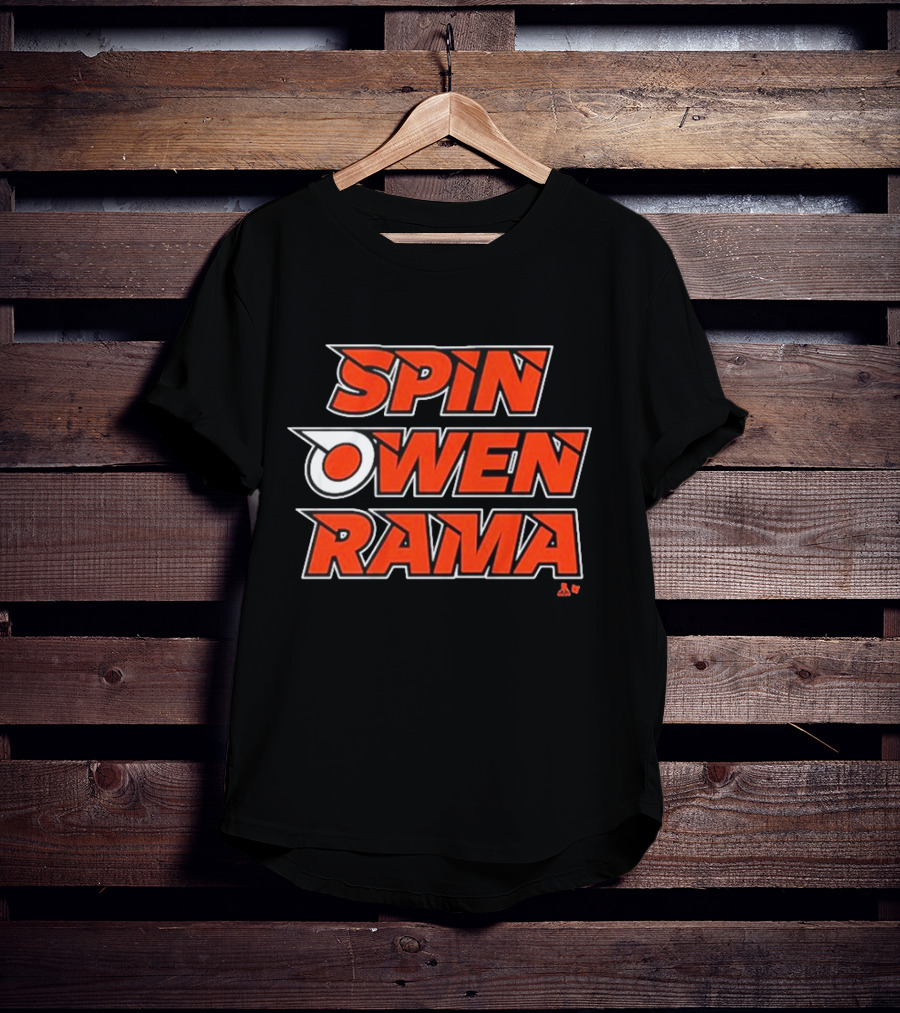 SPIN OWEN RAMA Tippett Style Retro T-Shirt