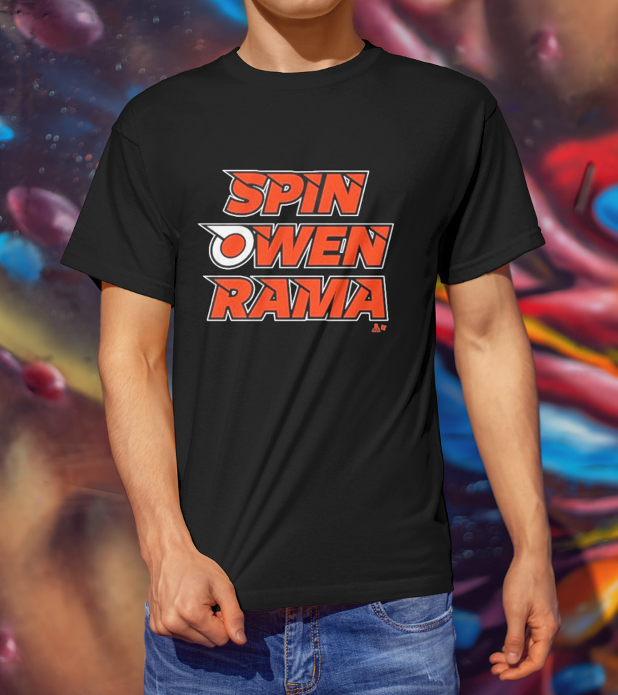 SPIN OWEN RAMA Tippett Style Retro T-Shirt
