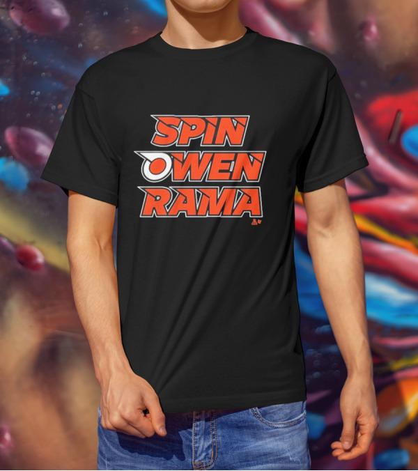 SPIN OWEN RAMA Tippett Style Retro T-Shirt