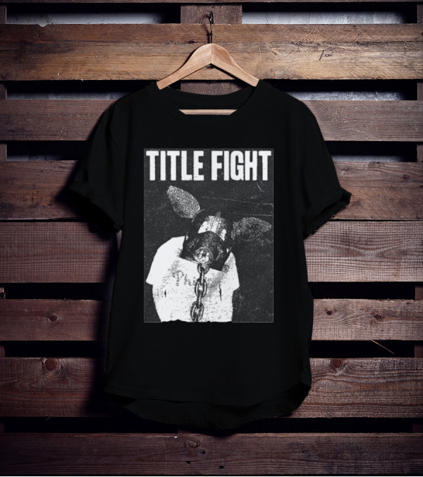 TITLE FIGHT CHAINED PIG MASK T-Shirt