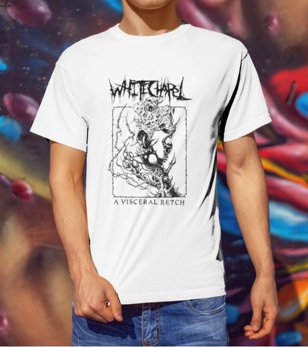 Whitechapel A Visceral Retch Distorted Organic T-Shirt