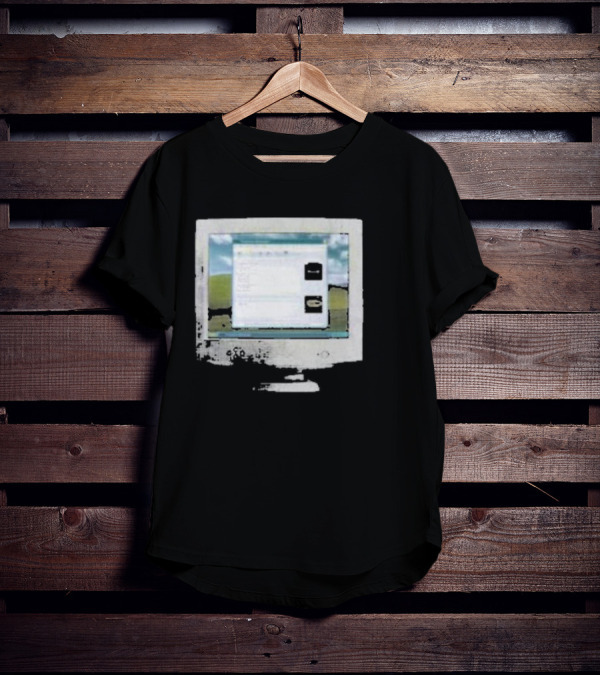 Youknow Run It Back MSN Computer Monitor Window Graphics T-Shirt