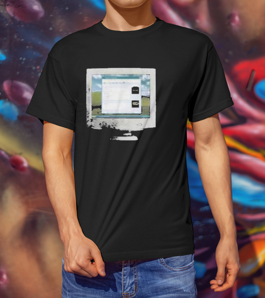Youknow Run It Back MSN Computer Monitor Window Graphics T-Shirt