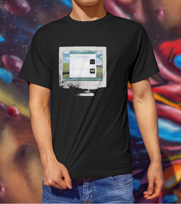 Youknow Run It Back MSN Computer Monitor Window Graphics T-Shirt