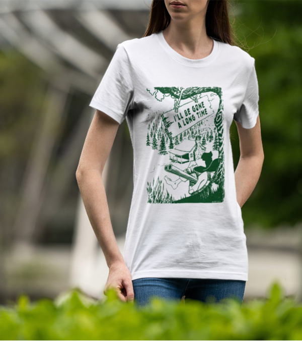 Billy Strings I'll Be Gone A Long Time Cabin Forest Scene T-Shirt
