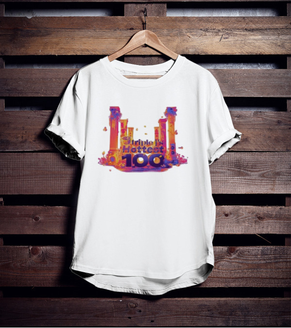 Triple J's Hottest 100 Vibrant Pillars T-Shirt