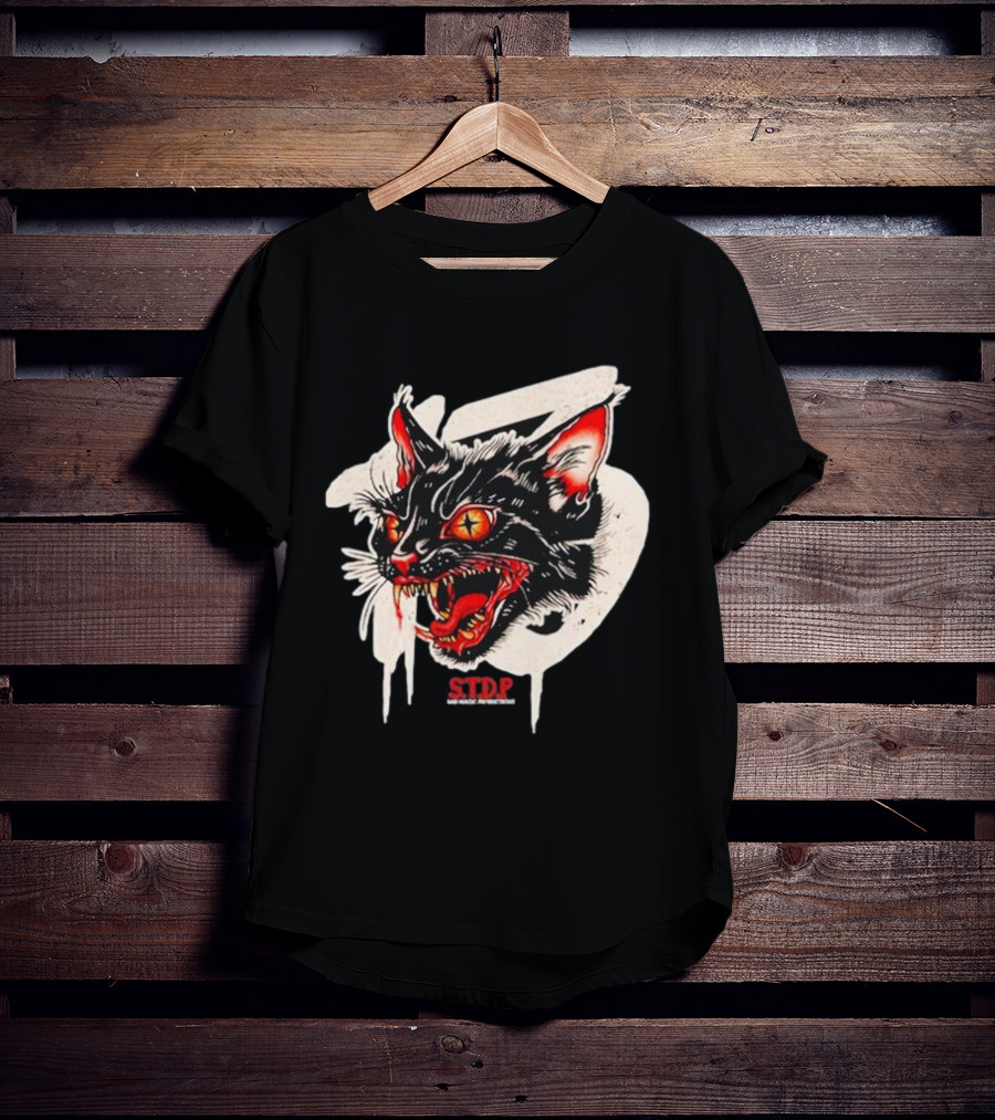 STDP Bad Magic Friday 13 Black Cat T-Shirt