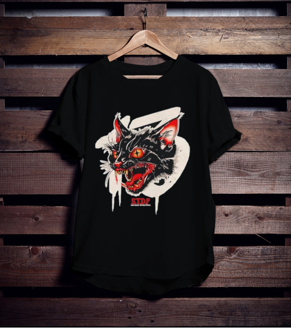 STDP Bad Magic Friday 13 Black Cat T-Shirt