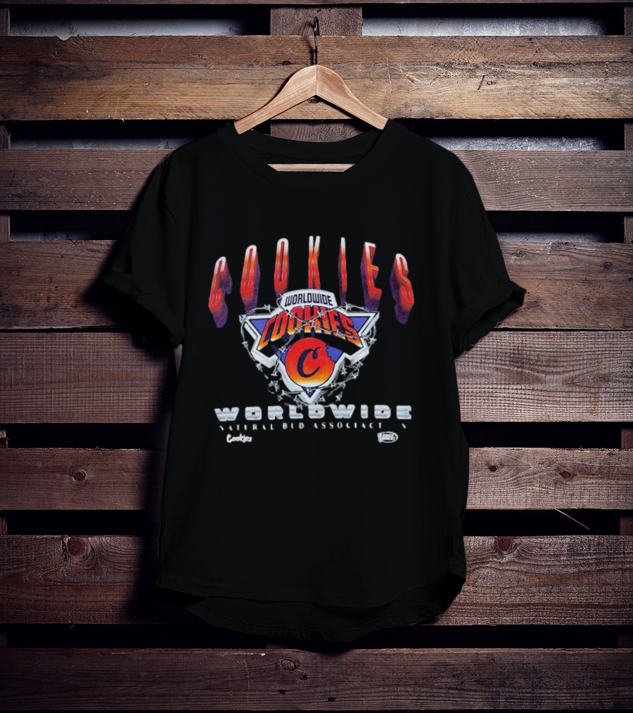 Cookies Worldwide Natural Bud Association Deep Cuts C Logo Star T-Shirt