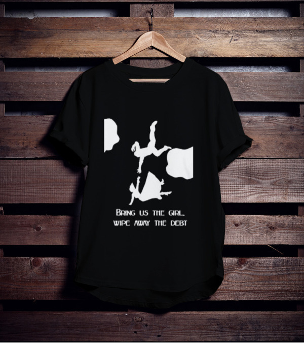 Bioshock Infinite Bring Us The Girl Wipe Away The Debt Falling T-Shirt