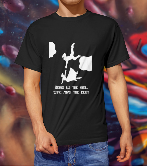 Bioshock Infinite Bring Us The Girl Wipe Away The Debt Falling T-Shirt
