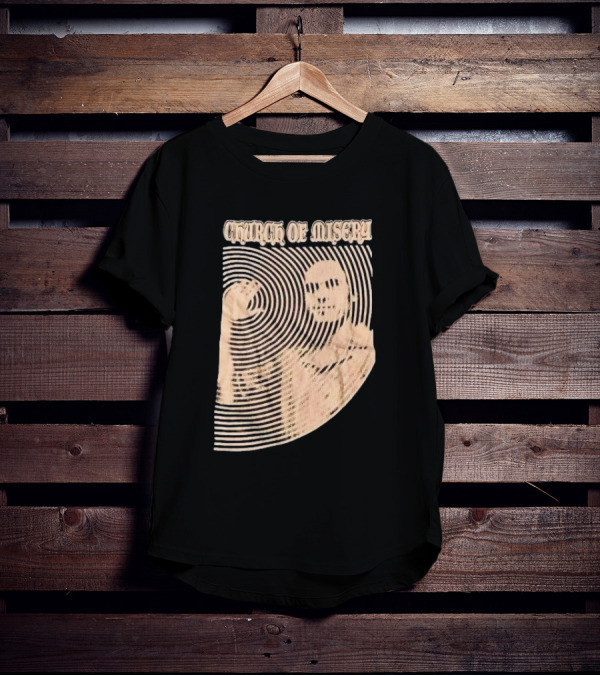 Church Of Misery Ted Bundy Optical Illusion T-Shirt