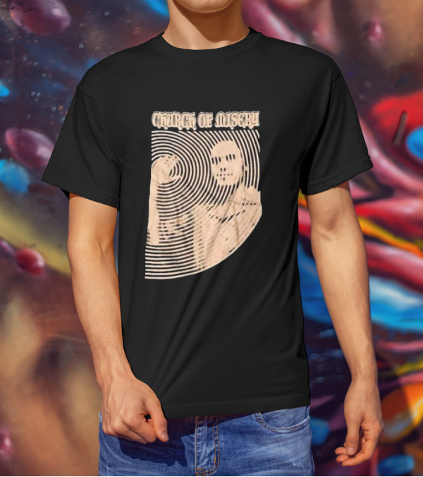Church Of Misery Ted Bundy Optical Illusion T-Shirt