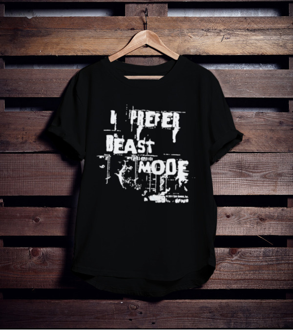 Gears Of War 3 I Prefer Beast Mode Epic Games 2011 T-Shirt