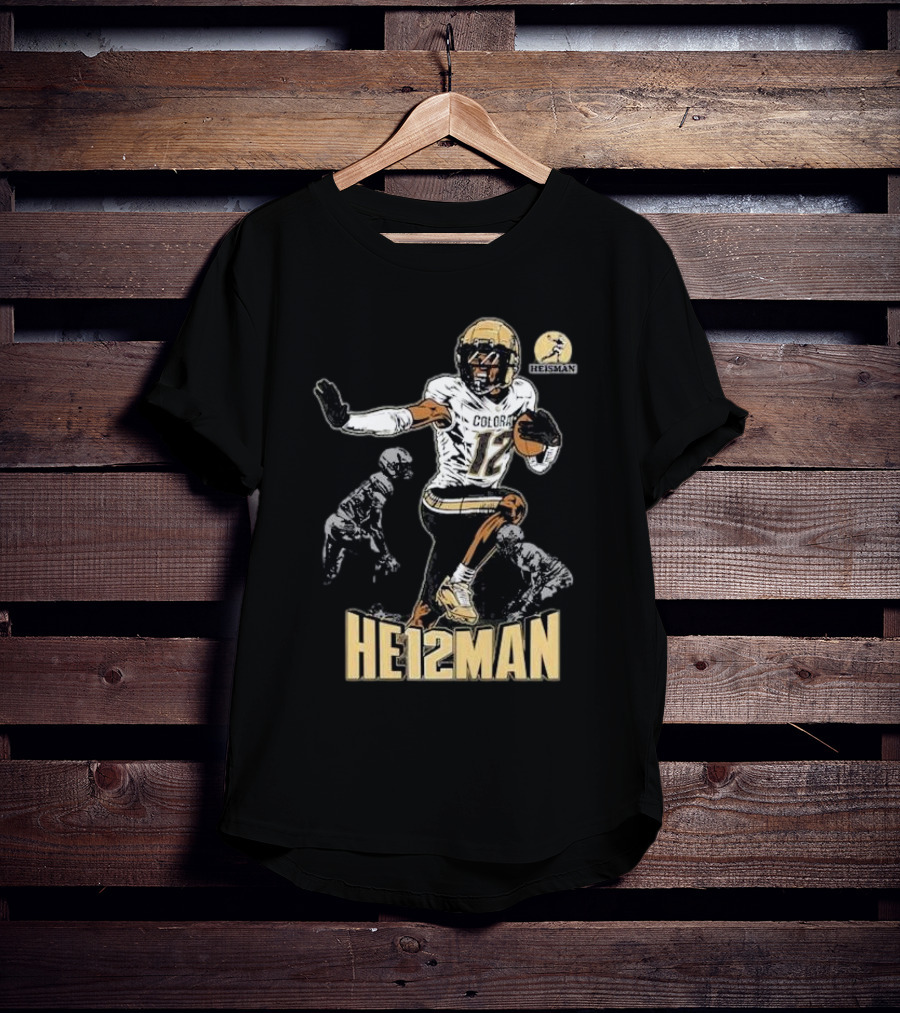 Heisman Colorado Football He12man Winner Travis Hunter T-Shirt