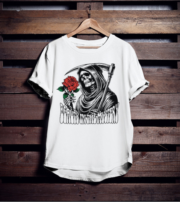 XPLR Beauty In The Mystery Grim Reaper Rose T-Shirt