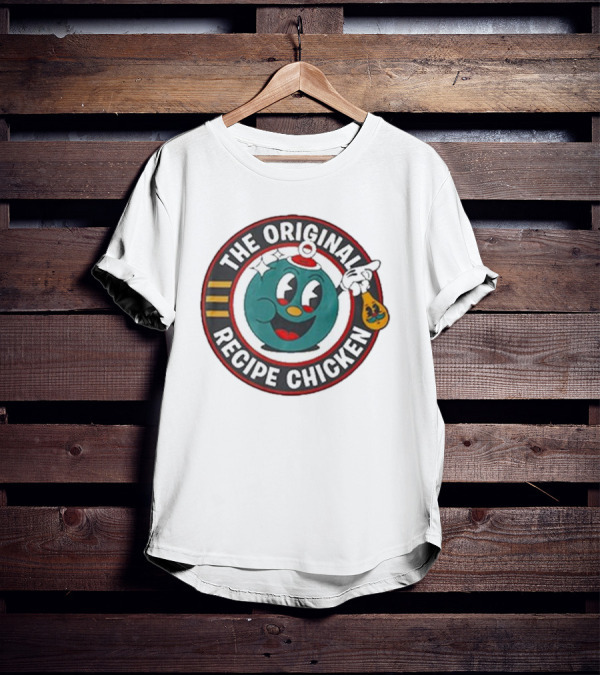 Yeye Weller KFC The Original Recipe Chicken Christmas Bauble White Printed T-Shirt