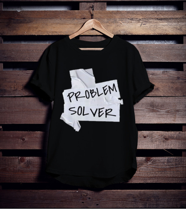 Problem Solver Silver Duct Tape Solution T-Shirt