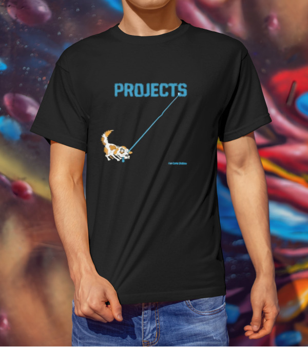 Projects I've Come Undone Weezer Dog T-Shirt