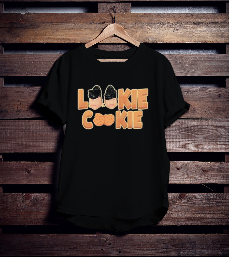 Turnuptwinstv X Lookie Cookie Faces And Text Fun T-Shirt