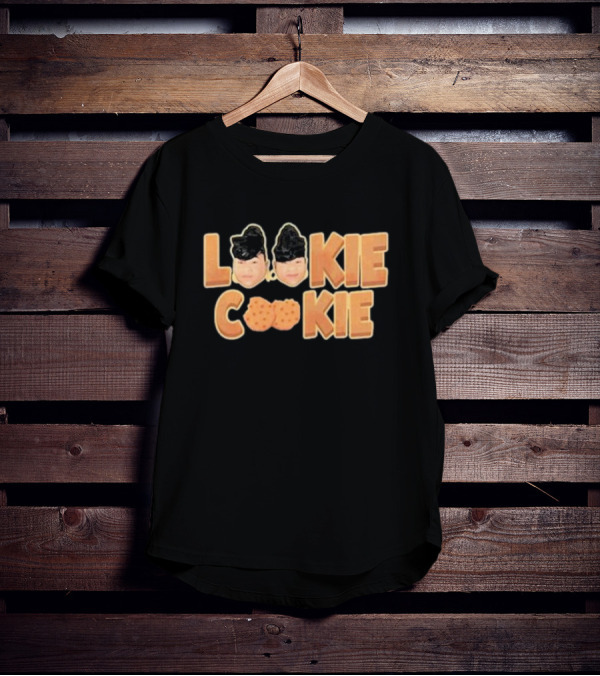 Turnuptwinstv X Lookie Cookie Faces And Text Fun T-Shirt