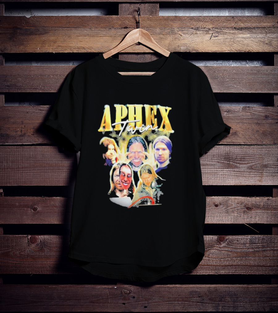 Aphex Twin Warp Music Iconic Faces Collection T-Shirt